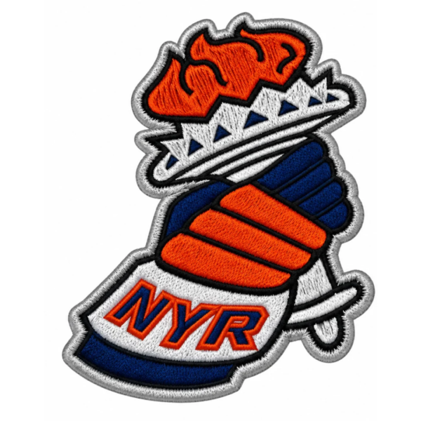 New York Rangers NYR Embroidered Patch Set