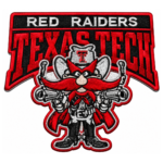 Texas Tech Red Raiders Mascot Embroidered Patch