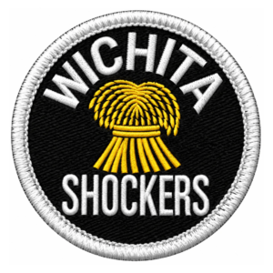 Wichita State Shockers Vintage Wheat Logo Embroidered Patch