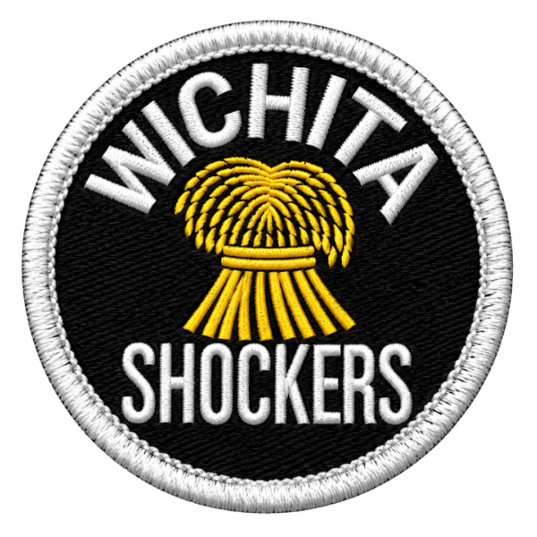 Wichita State Shockers Vintage Wheat Logo Embroidered Patch