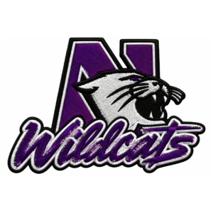 Northwestern Wildcats Embroidered Patch