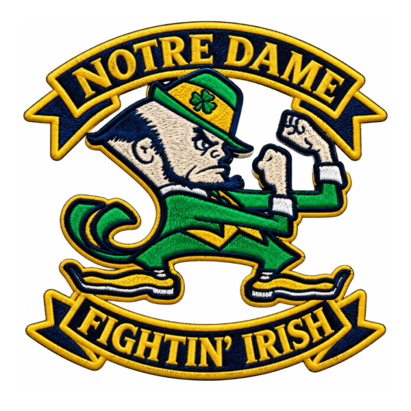 Notre Dame Fighting Irish Embroidered Patch