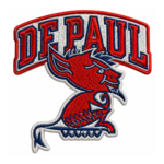 DePaul Blue Demons Mascot Embroidered Patch