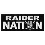 Raiders Nation Embroidered Patch