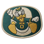 Oregon Ducks Vintage Donald Duck Mascot Embroidered Patch