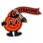 Syracuse Orange Vintage Otto Mascot Embroidered Patch