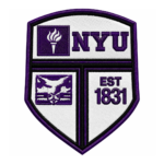 NYU University Crest Embroidered Patch