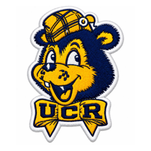 UC Riverside Highlanders Bear Embroidered Patch
