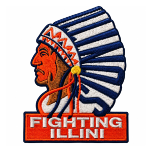 Illinois Fighting Illini Embroidered Patch