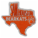 Sam Houston State Bearkats Texas Embroidered Patch