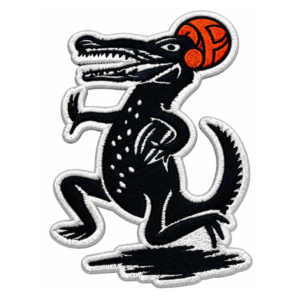 Florida Gators Vintage Alligator Basketball Embroidered Patch