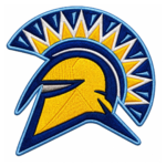 San Jose State Spartans Helmet Embroidered Patch