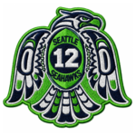 Seattle Seahawks 12th Man Embroidered Patch
