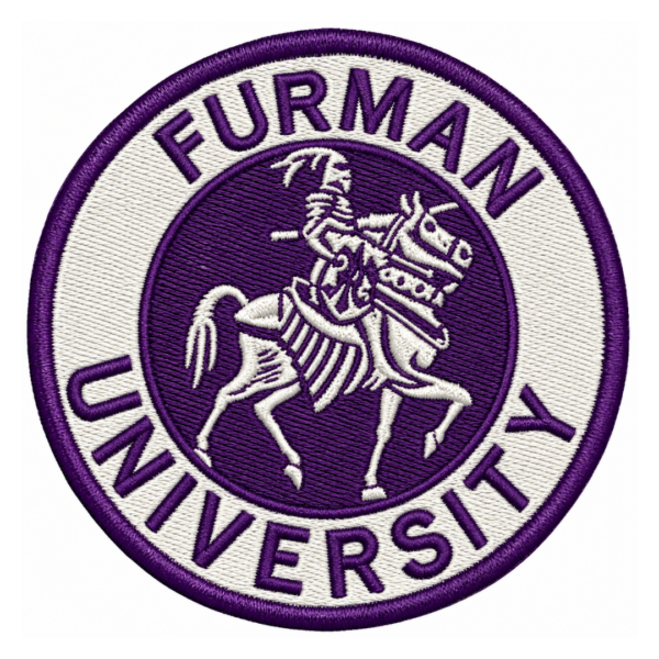 Furman University Embroidered Patch