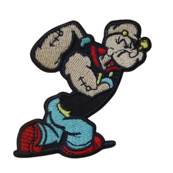 Popeye the Sailor Embroidered Patch
