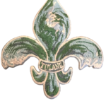 Tulane Green Wave Fleur De Lis Patch