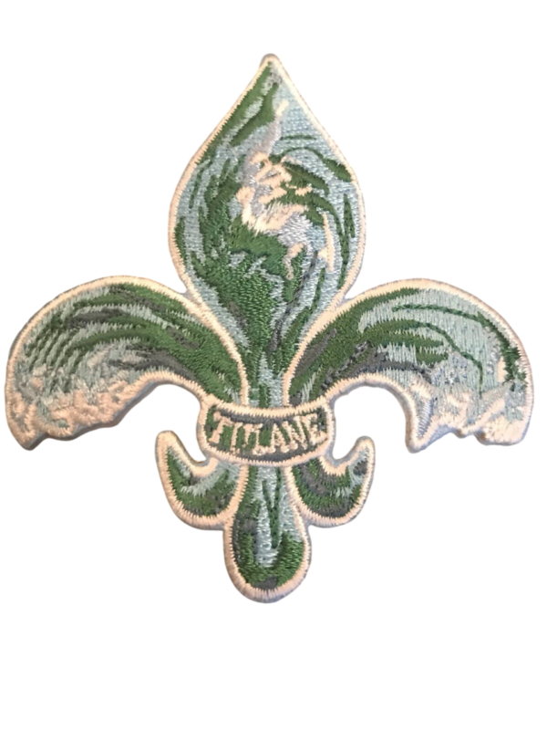 Tulane Green Wave Fleur De Lis Patch