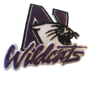 NW Wildcats Embroidered Patch