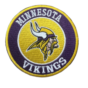 Minnesota Vikings Round Patch