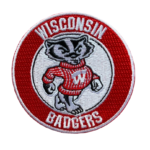 Wisconsin Badgers Round Patch