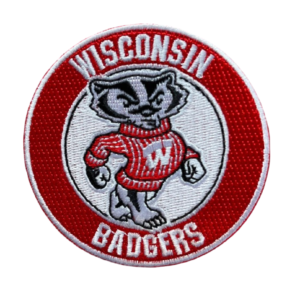 Wisconsin Badgers Round Patch