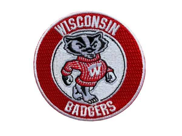 Wisconsin Badgers Round Patch
