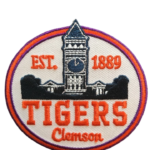 Tigers Clemson 1889 Patch