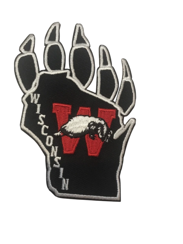 Wisconsin Badgers Claw Paw Patch