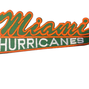 Miami Hurricanes Embroidered Patch