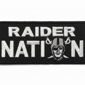 Raiders Nation Embroidered Patch