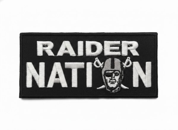Raiders Nation Embroidered Patch