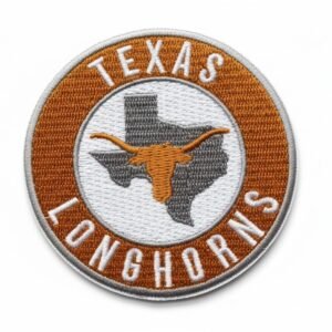 Texas Longhorns Round Patch
