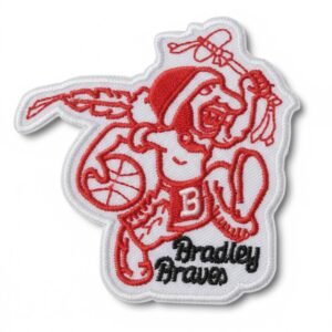 Bradley Braves Embroidered Patch