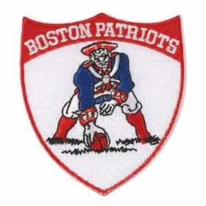 Boston Patriots Embroidered Patch