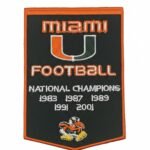 Miami Football National Champions Patch