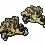 Herky The Hawk Embroidered Patch