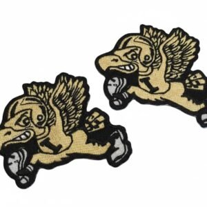 Herky The Hawk Embroidered Patch