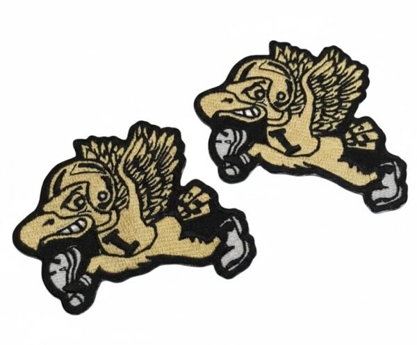 Herky The Hawk Embroidered Patch