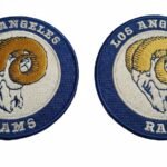 Los Angeles RAMS Round Patch