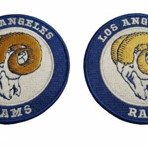 Los Angeles RAMS Round Patch