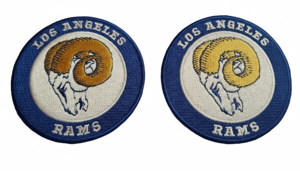 Los Angeles RAMS Round Patch