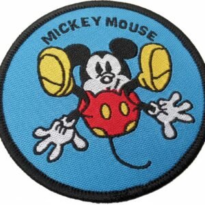 Mickey Mouse Falling Round Patch