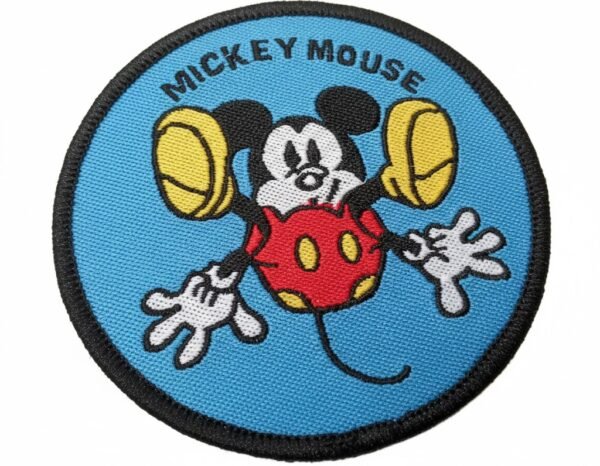 Mickey Mouse Falling Round Patch