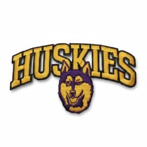 Huskies Dogs Embroidered Patch