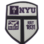 NYU Embroidered Patch