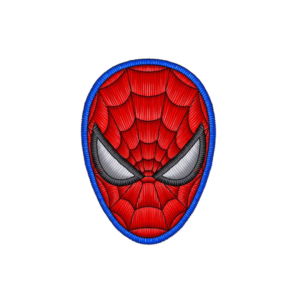 Spiderman Mask Embroidered Patch