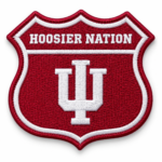 Indiana Hoosier Nation Embroidered Patch