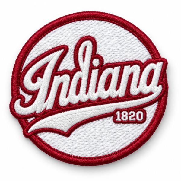 Indiana University 1820 Embroidered Patch