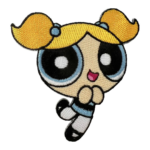 Powerpuff Girls embroidered patch