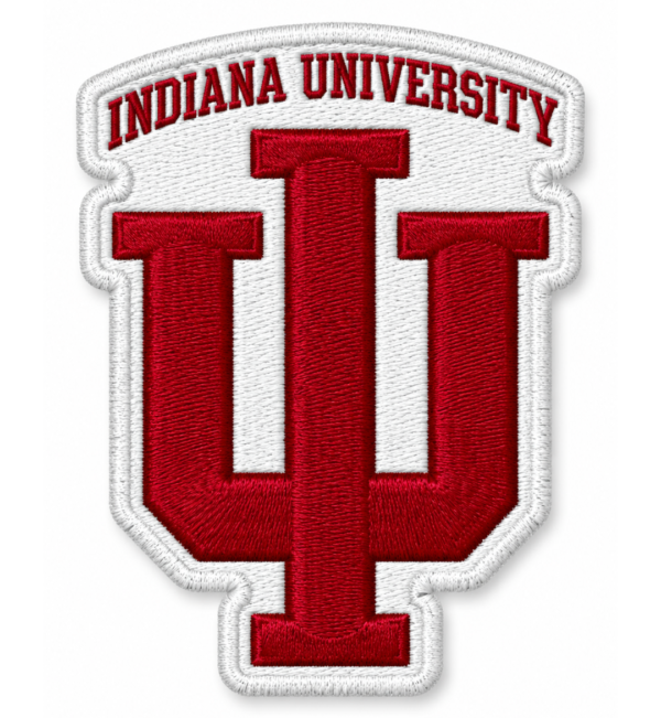Indiana University IU Embroidered Patch
